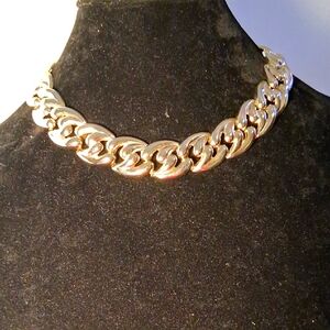 Vintage bold chunky statement "chain" necklace